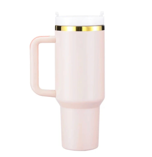 Gourde isotherme Boost Gold Ring en acier inoxydable - 590ml