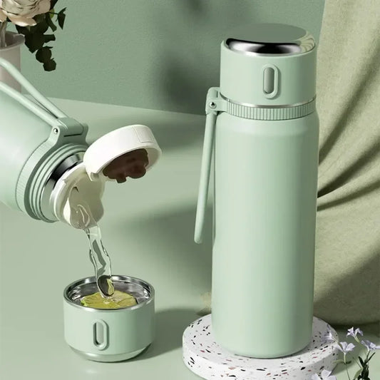 Gourde isotherme Nomad Rigid en acier inoxydable - 450ml