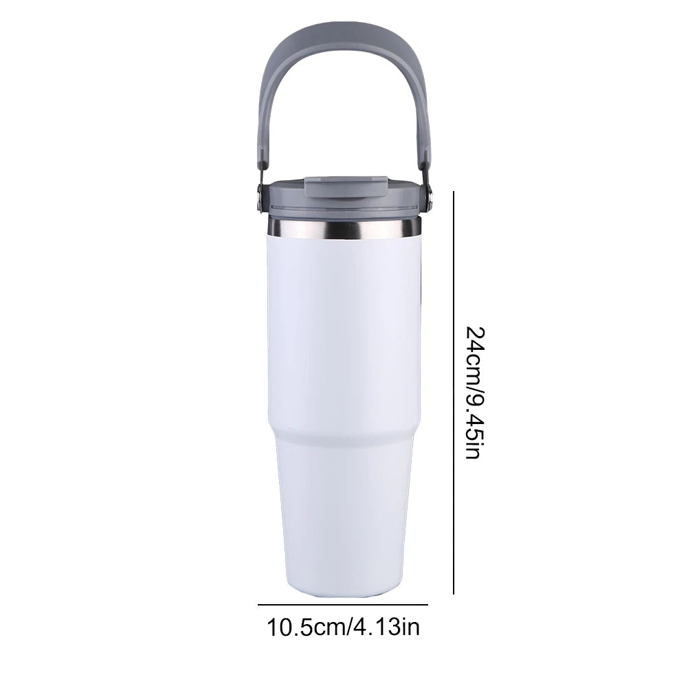 Gourde isotherme Snap isolée en acier inoxydable - Poignée Curve - 850ml