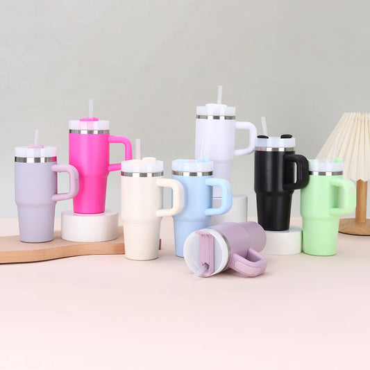 Gobelet isotherme Boost Mini en acier inoxydable - 400ml