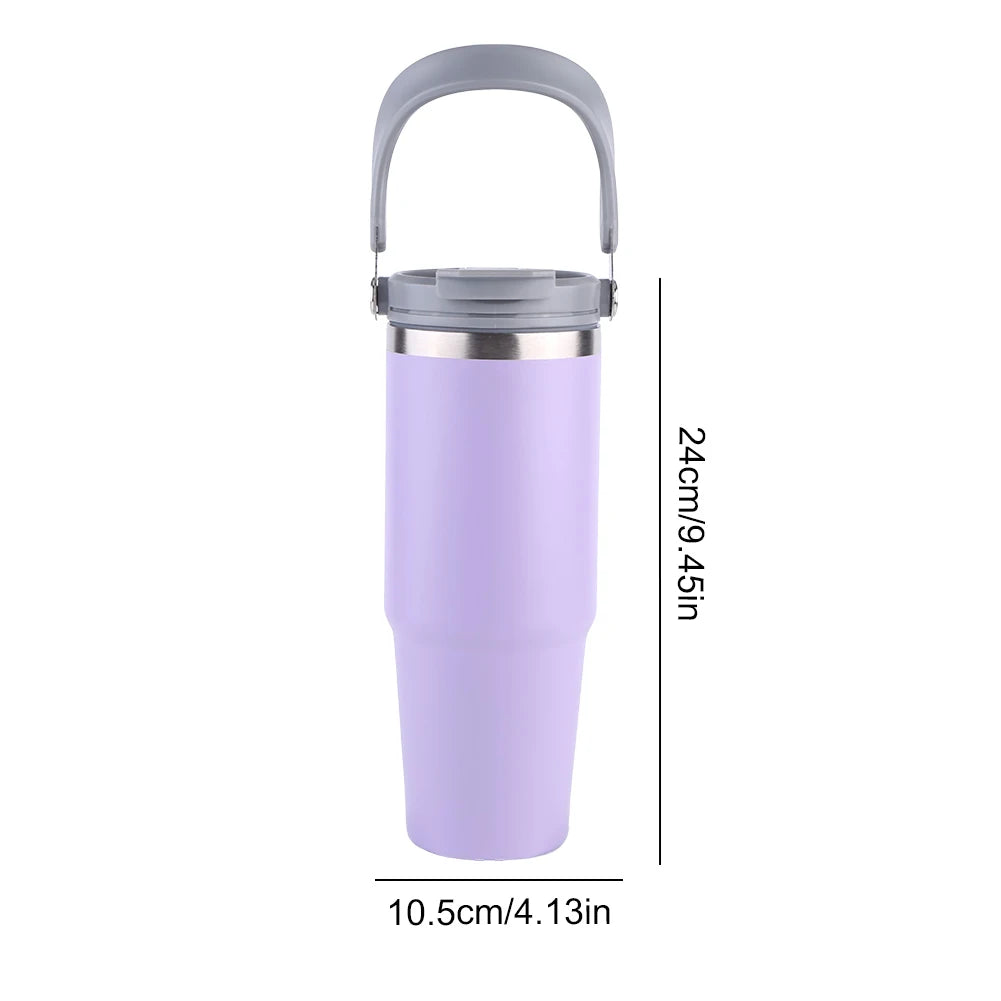 Gourde isotherme Snap isolée en acier inoxydable - Poignée Curve - 850ml
