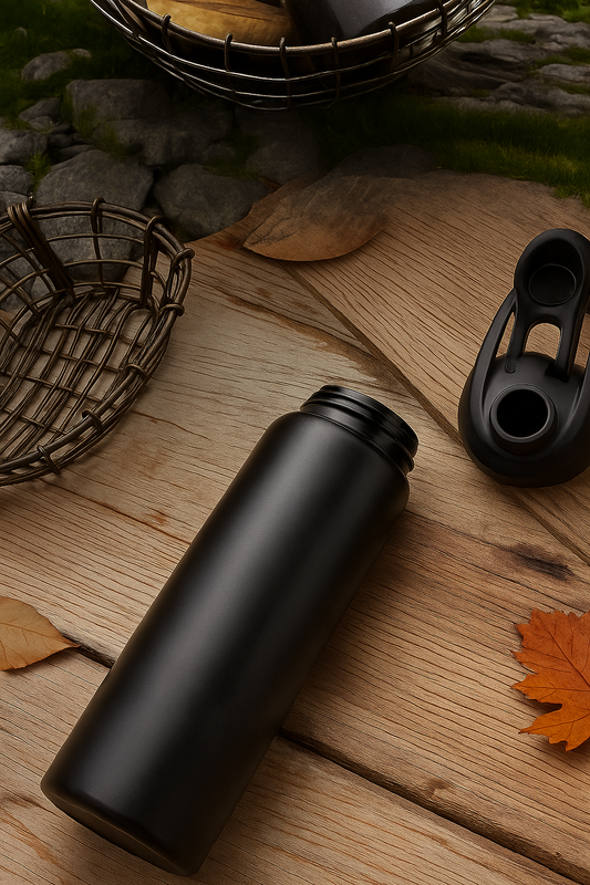 Gourde isotherme Nomad Sport en acier inoxydable - 600ml