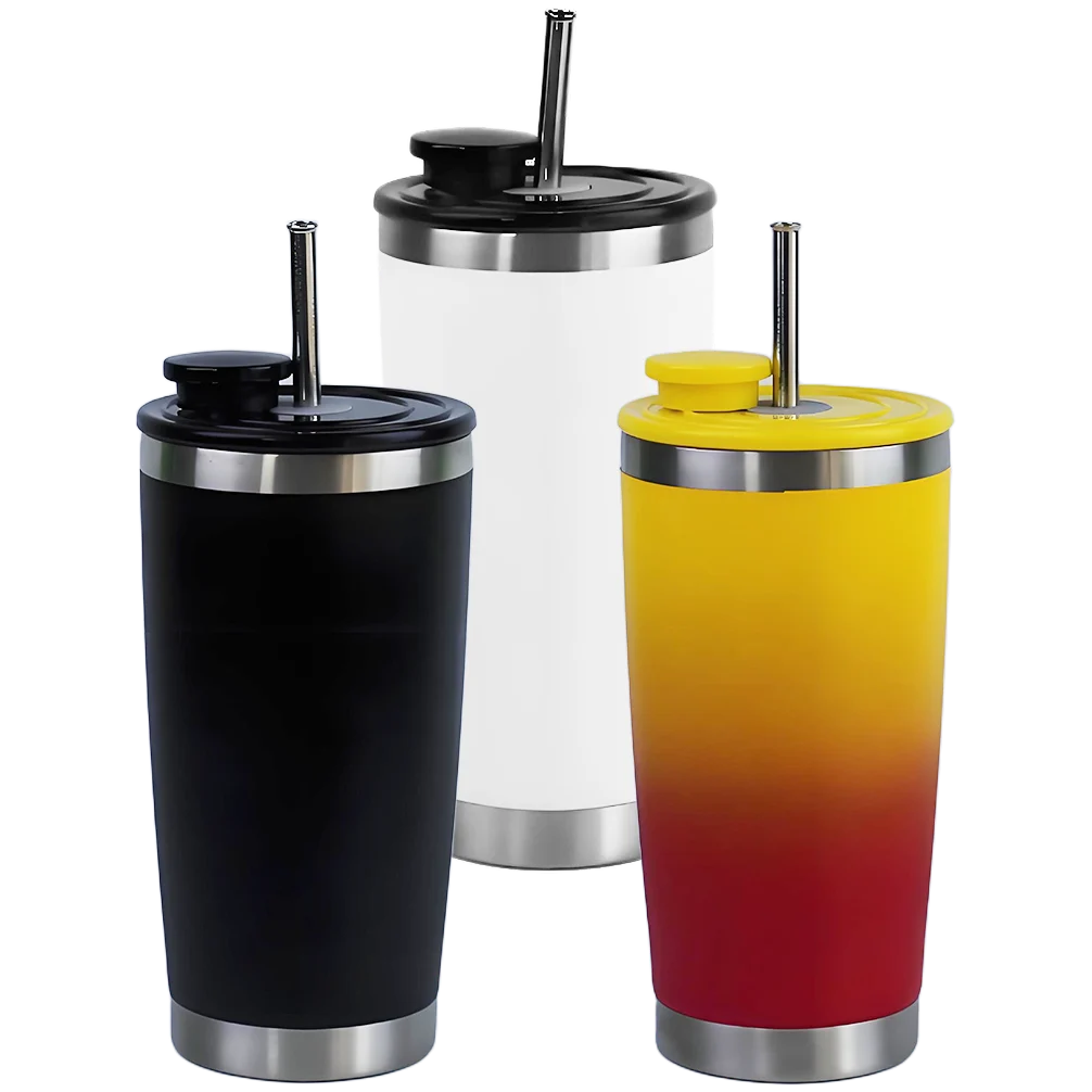 Gourde isotherme Boost Anse Gradient en acier inoxydable - 590ml/850ml/1L