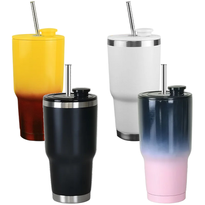 Gourde isotherme Boost Anse Gradient en acier inoxydable - 590ml/850ml/1L