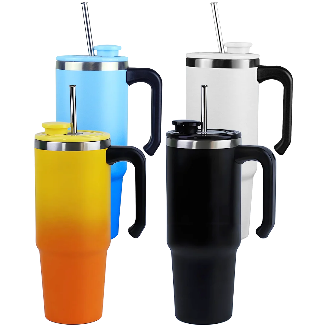 Gourde isotherme Boost Anse Gradient en acier inoxydable - 590ml/850ml/1L