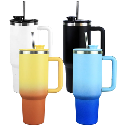 Gourde isotherme Boost Anse Gradient en acier inoxydable - 590ml/850ml/1L