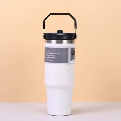 Gourde isotherme MaxiGob Snap en acier inoxydable + tritan - 890ml