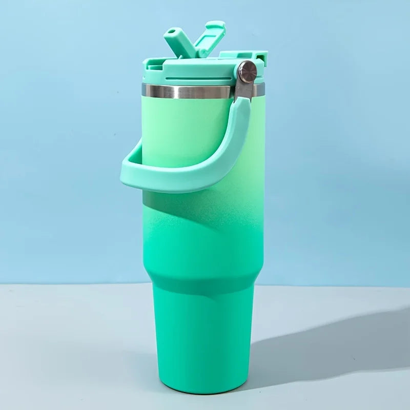 Gourde isotherme Snap Gradient en acier inoxydable - Poignée Curve - 1.18L