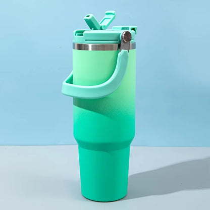 Gourde isotherme Snap Gradient en acier inoxydable - Poignée Curve - 1.18L