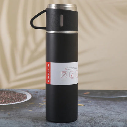 Coffret Thermos Coffee Smart en acier inoxydable - 500ml
