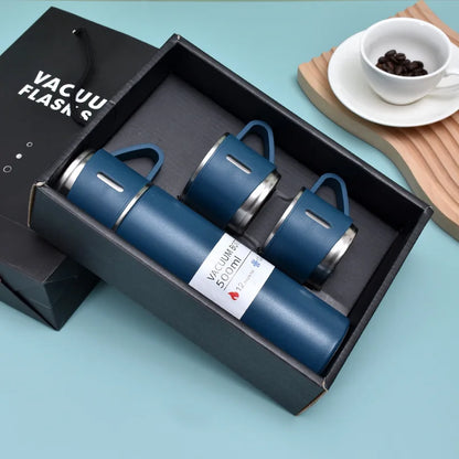 Coffret Thermos Coffee Smart en acier inoxydable - 500ml