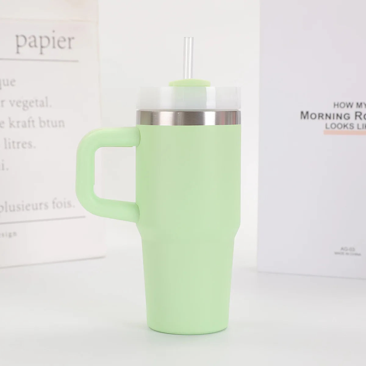 Gobelet isotherme Boost Mini en acier inoxydable - 400ml