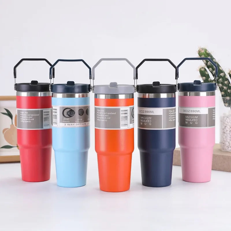 Gourde isotherme Boost Snap en acier inox - 850ml