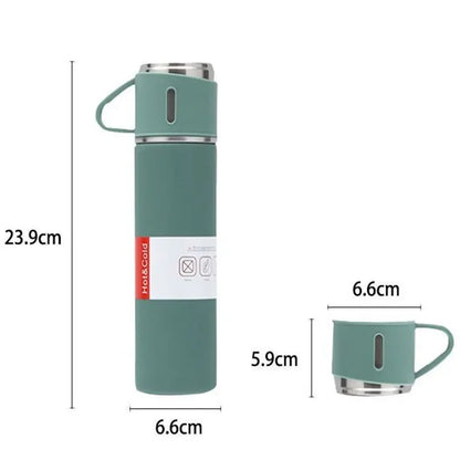 Coffret Thermos Coffee Smart en acier inoxydable - 500ml