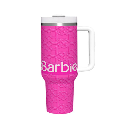 Gourde isotherme Boost Barbie Rose en acier inoxydable - 1.18L