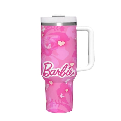 Gourde isotherme Boost Barbie Rose en acier inoxydable - 1.18L