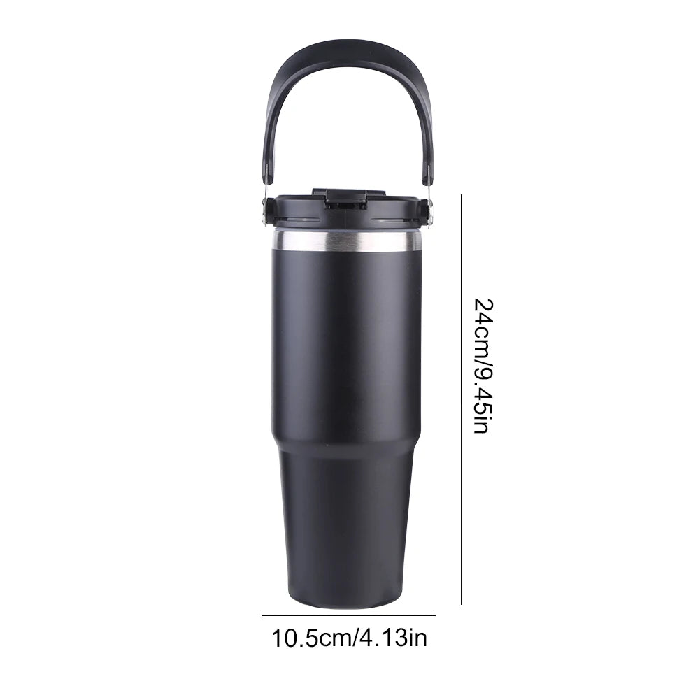 Gourde isotherme Snap isolée en acier inoxydable - Poignée Curve - 850ml