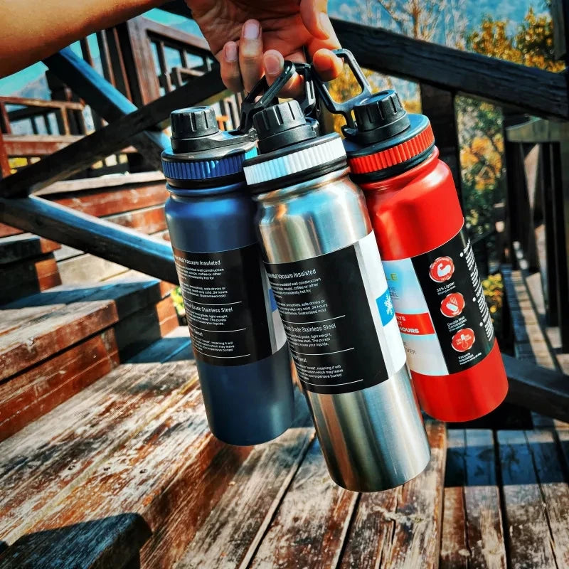 Gourde thermos Nomad Sport Travel en acier inox - 600ml-1L
