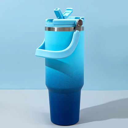 Gourde isotherme Snap Gradient en acier inoxydable - Poignée Curve - 1.18L