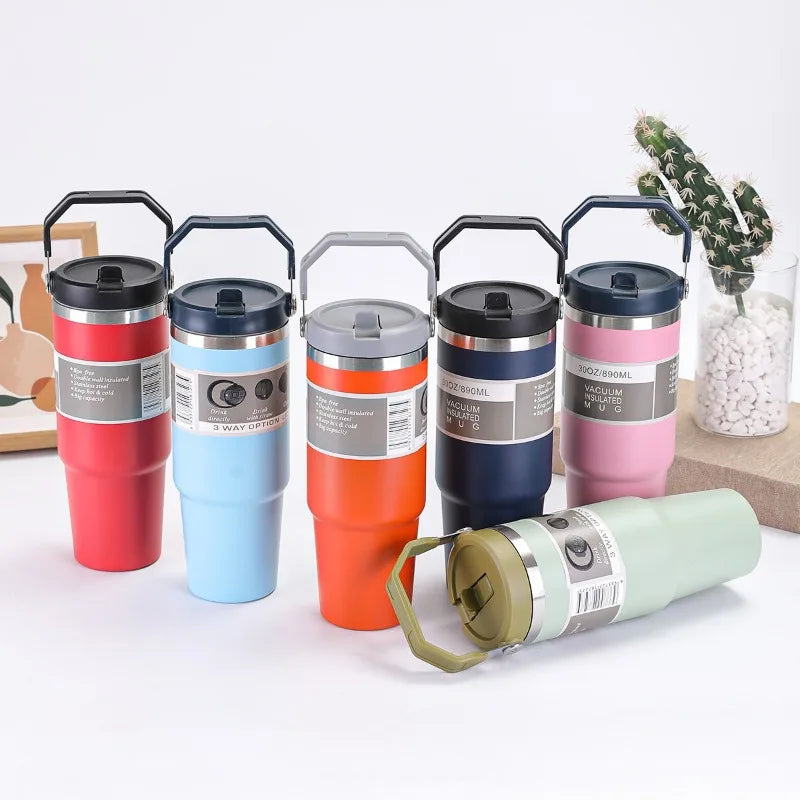 Gourde isotherme Boost Snap en acier inox - 850ml