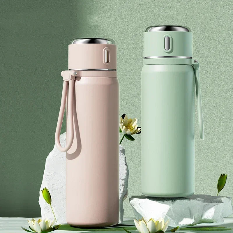 Gourde isotherme Nomad Rigid en acier inoxydable - 450ml