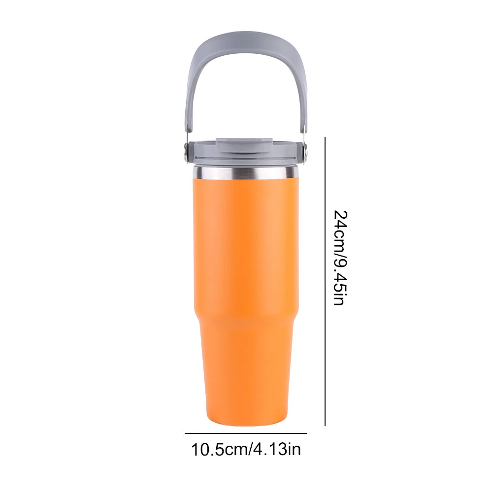 Gourde isotherme Snap isolée en acier inoxydable - Poignée Curve - 850ml