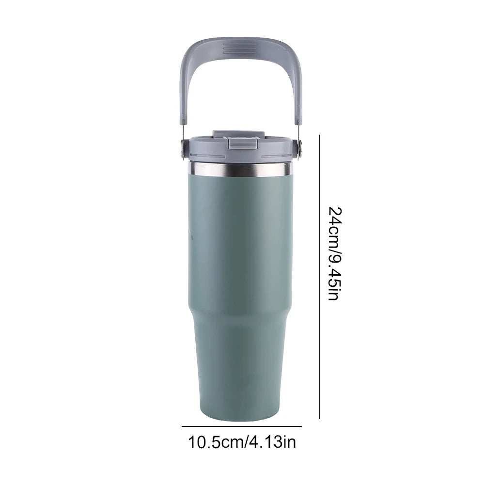 Gourde isotherme Snap isolée en acier inoxydable - Poignée Curve - 850ml