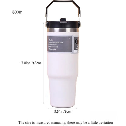 Gourde isotherme MaxiGob Snap en acier inoxydable + tritan - 890ml