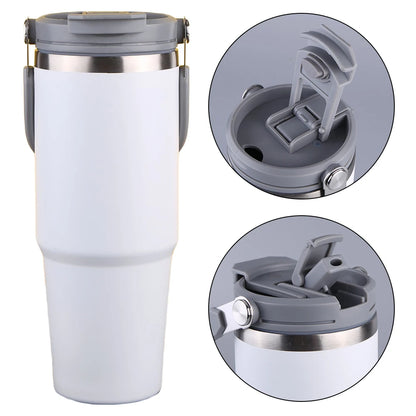 Gourde isotherme Snap isolée en acier inoxydable - Poignée Curve - 850ml