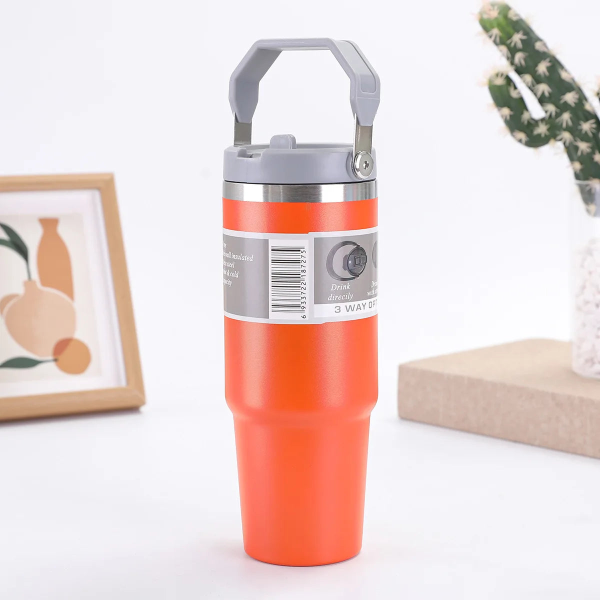 Gourde isotherme Boost Snap en acier inox - 850ml