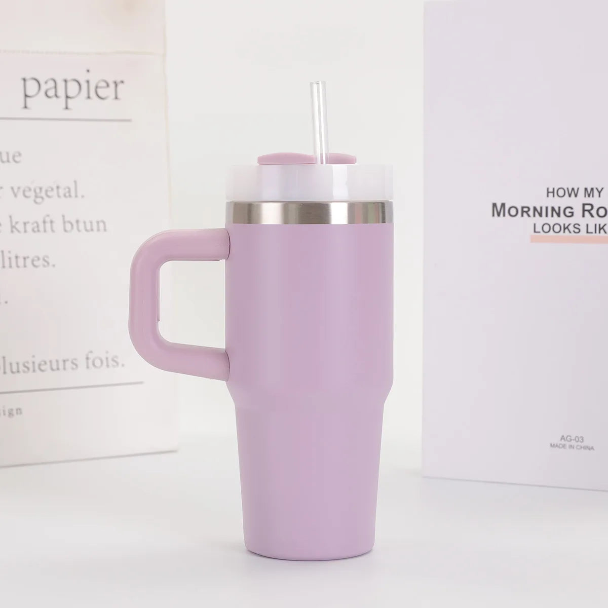 Gobelet isotherme Boost Mini en acier inoxydable - 400ml