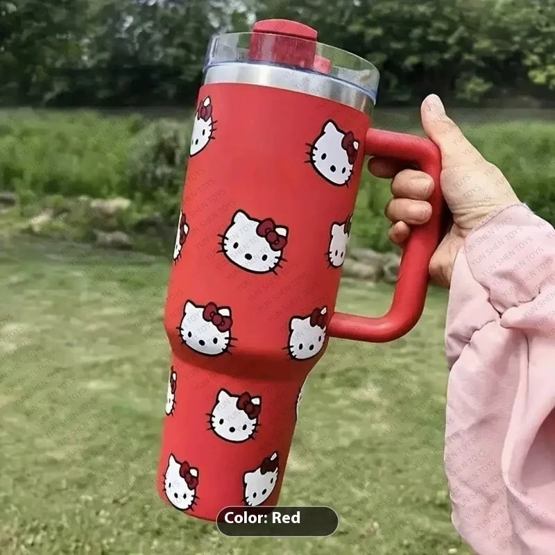Gourde isotherme Boost Sanrio Hello Kitty en acier inoxydable - 1.18L