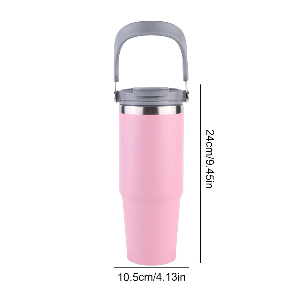 Gourde isotherme Snap isolée en acier inoxydable - Poignée Curve - 850ml