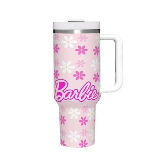 Gourde isotherme Boost Barbie Rose en acier inoxydable - 1.18L