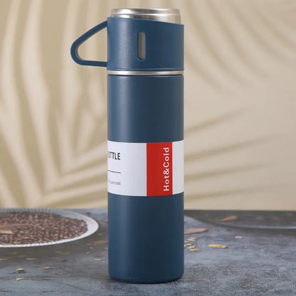 Coffret Thermos Coffee Smart en acier inoxydable - 500ml