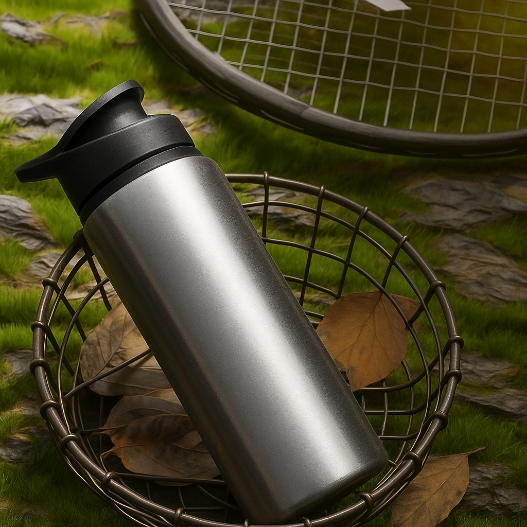 Gourde isotherme Nomad Sport en acier inoxydable - 600ml
